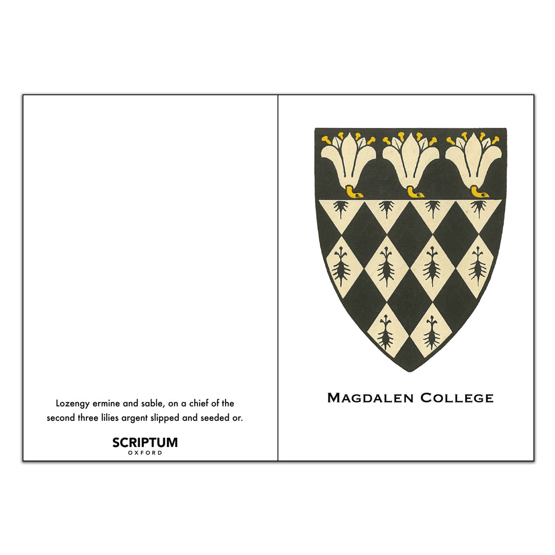 Oxford College Cards