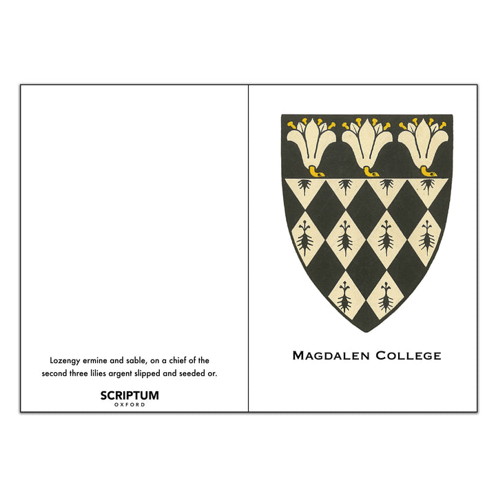 Oxford College Cards