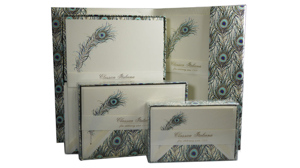 Peacock Feather Italian Paper from Scriptum