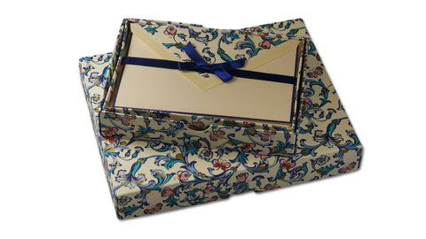Bordered Writing Paper with Butterfly Envelopes