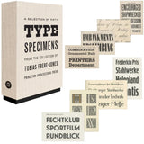 Type Specimens Postcards