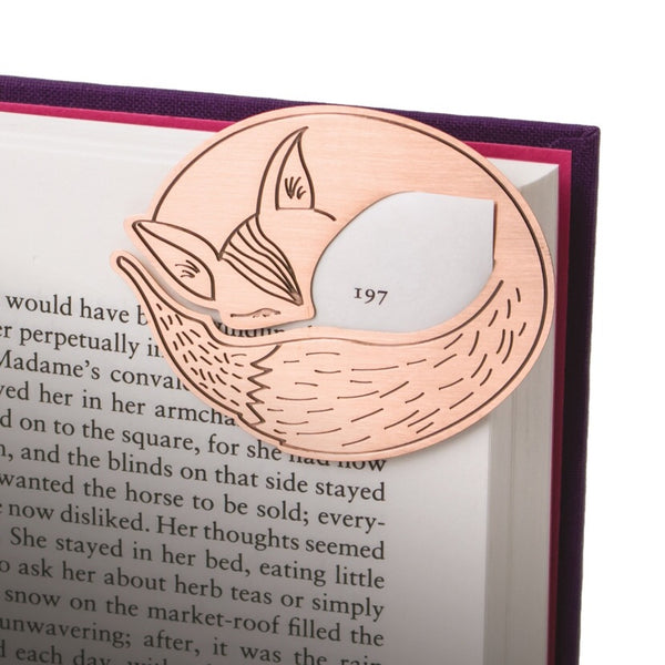 Curled Up Corners Bookmark