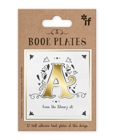 Gold Letter Bookplates